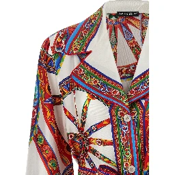Multicolor Silk Blouse