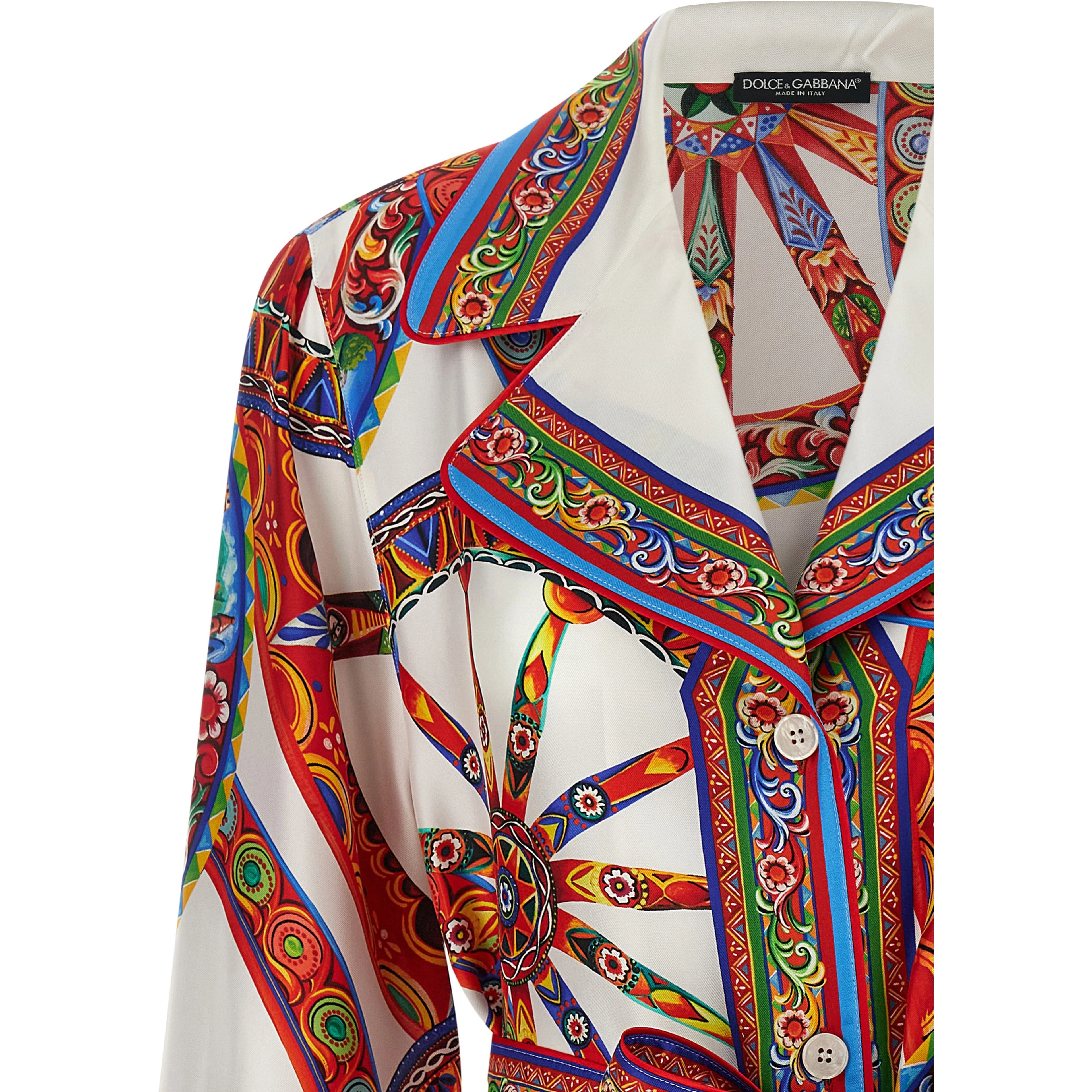 Multicolor Silk Blouse