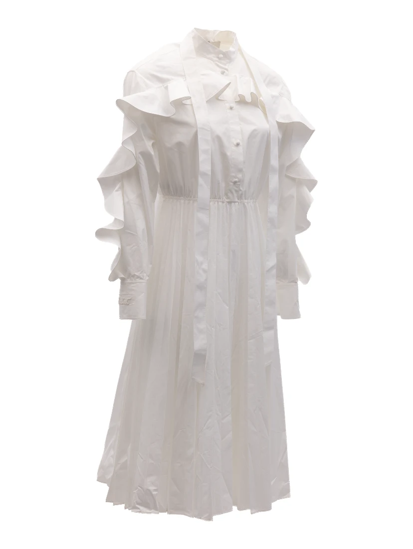 White Evening Dress