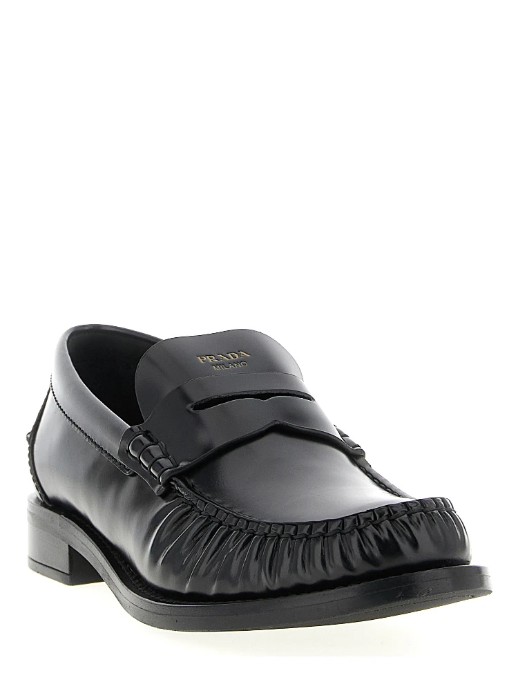 Black Calfskin Slip-On Loafers alternative