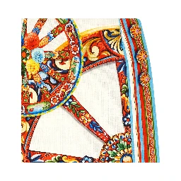 Multicolor Cotton Long Skirt