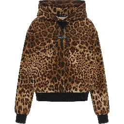 Brown Cotton Hoodie
