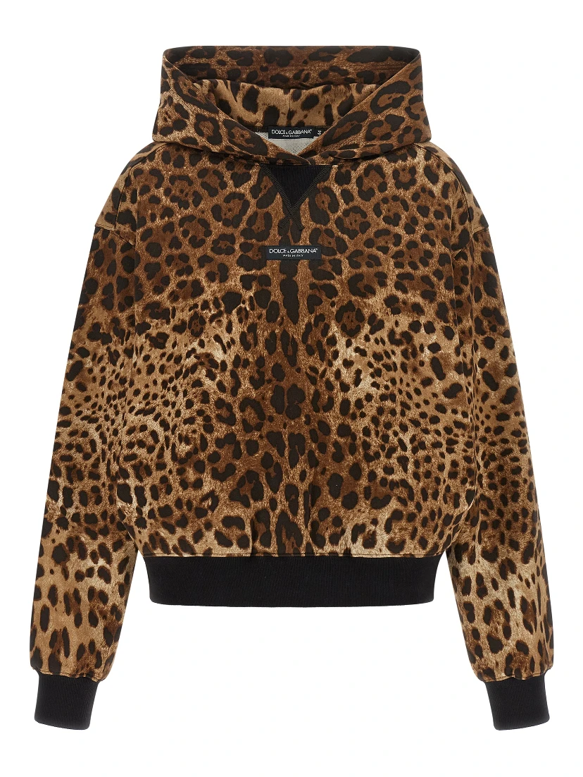 Brown Cotton Hoodie