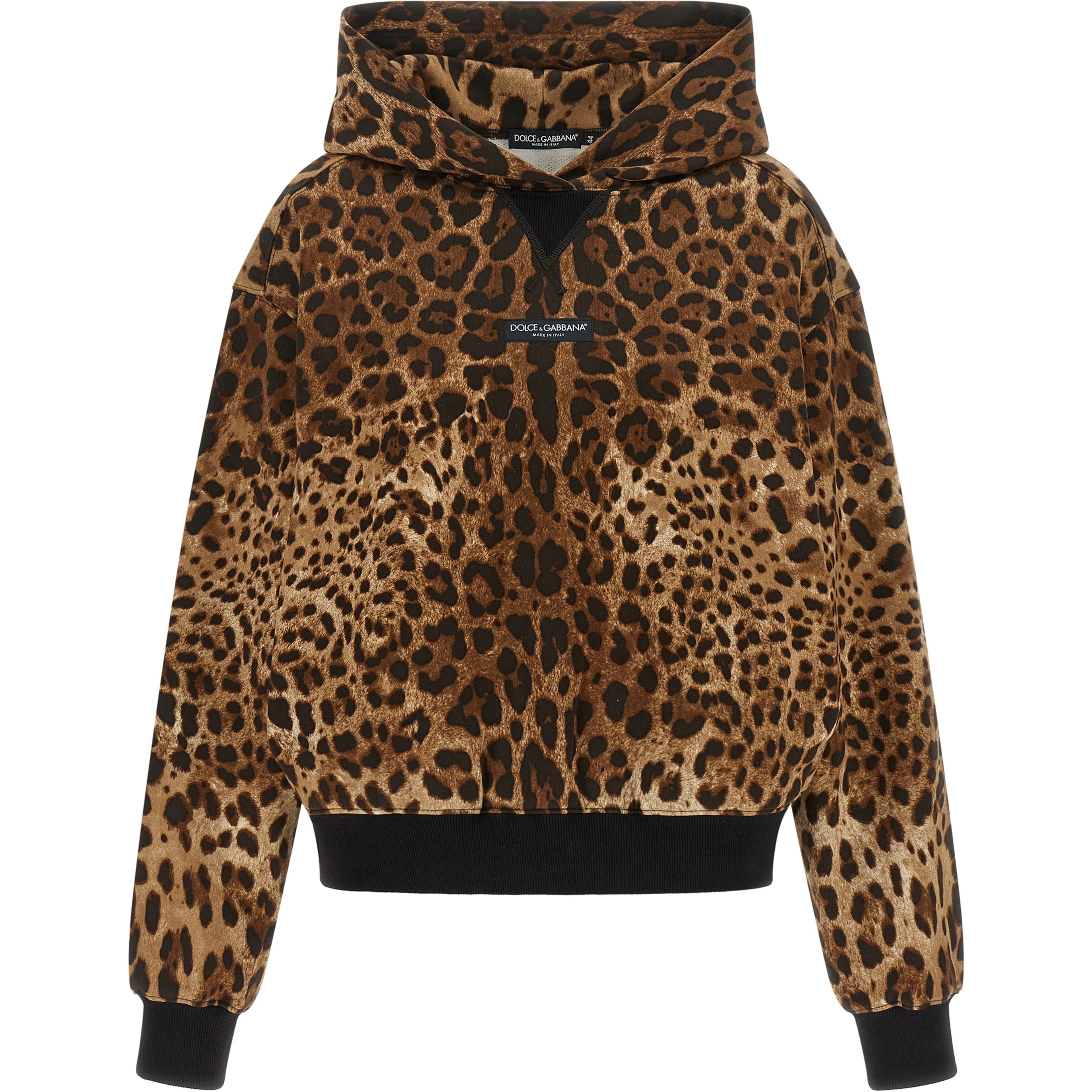 Brown Cotton Hoodie