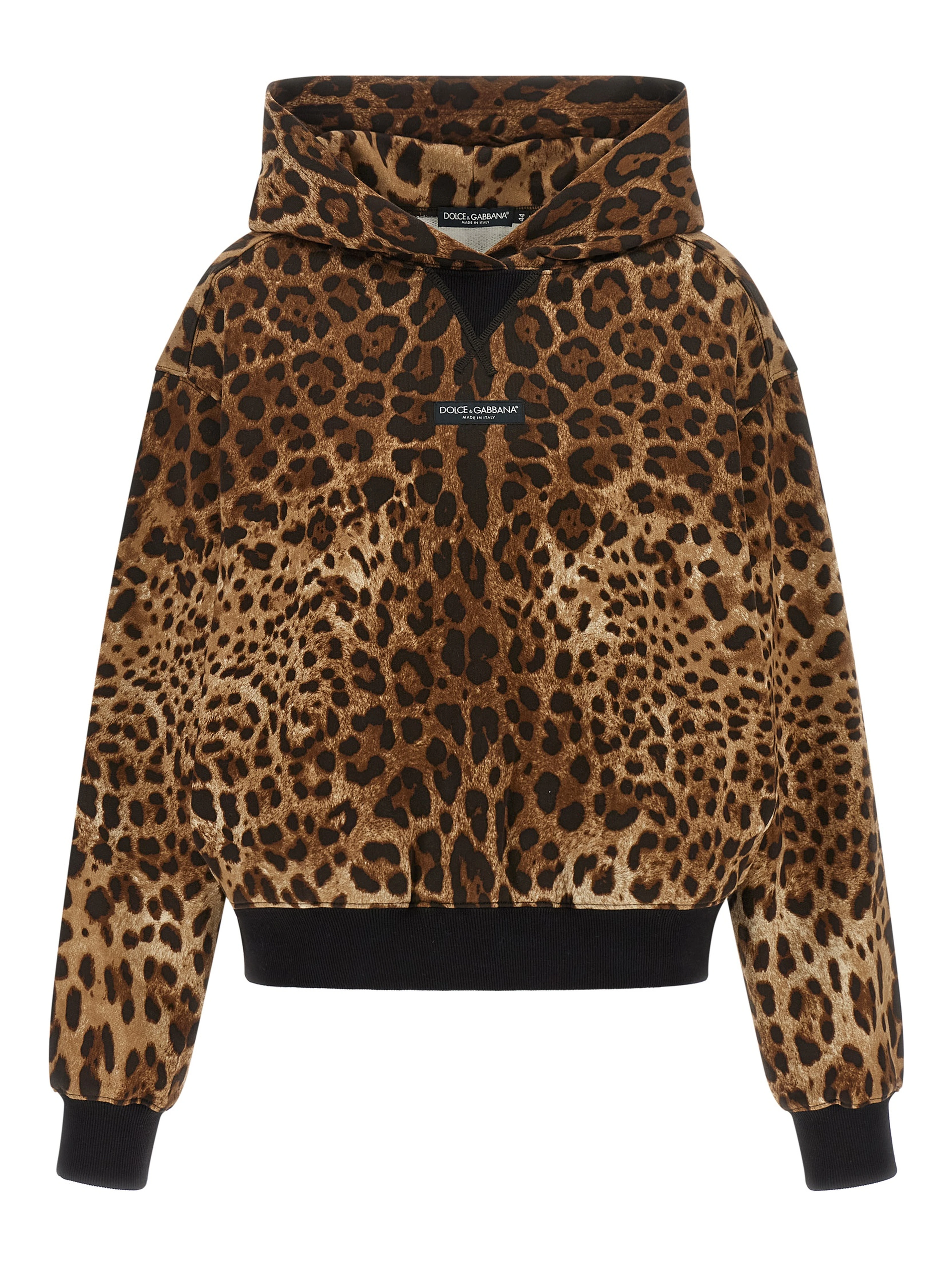 Brown Cotton Hoodie