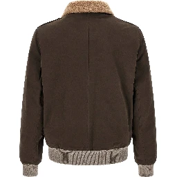 Brown Cotton Bomber