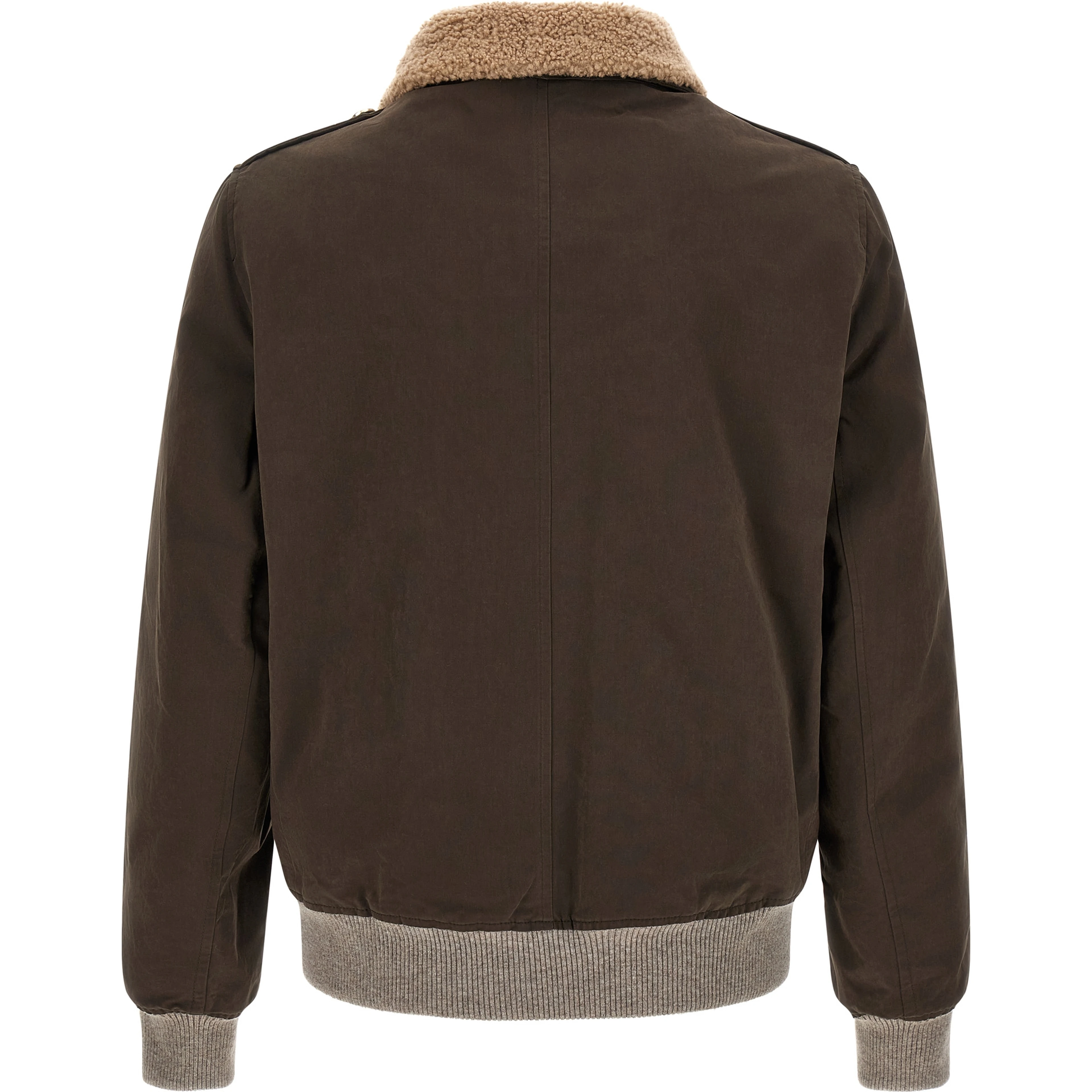 Brown Cotton Bomber