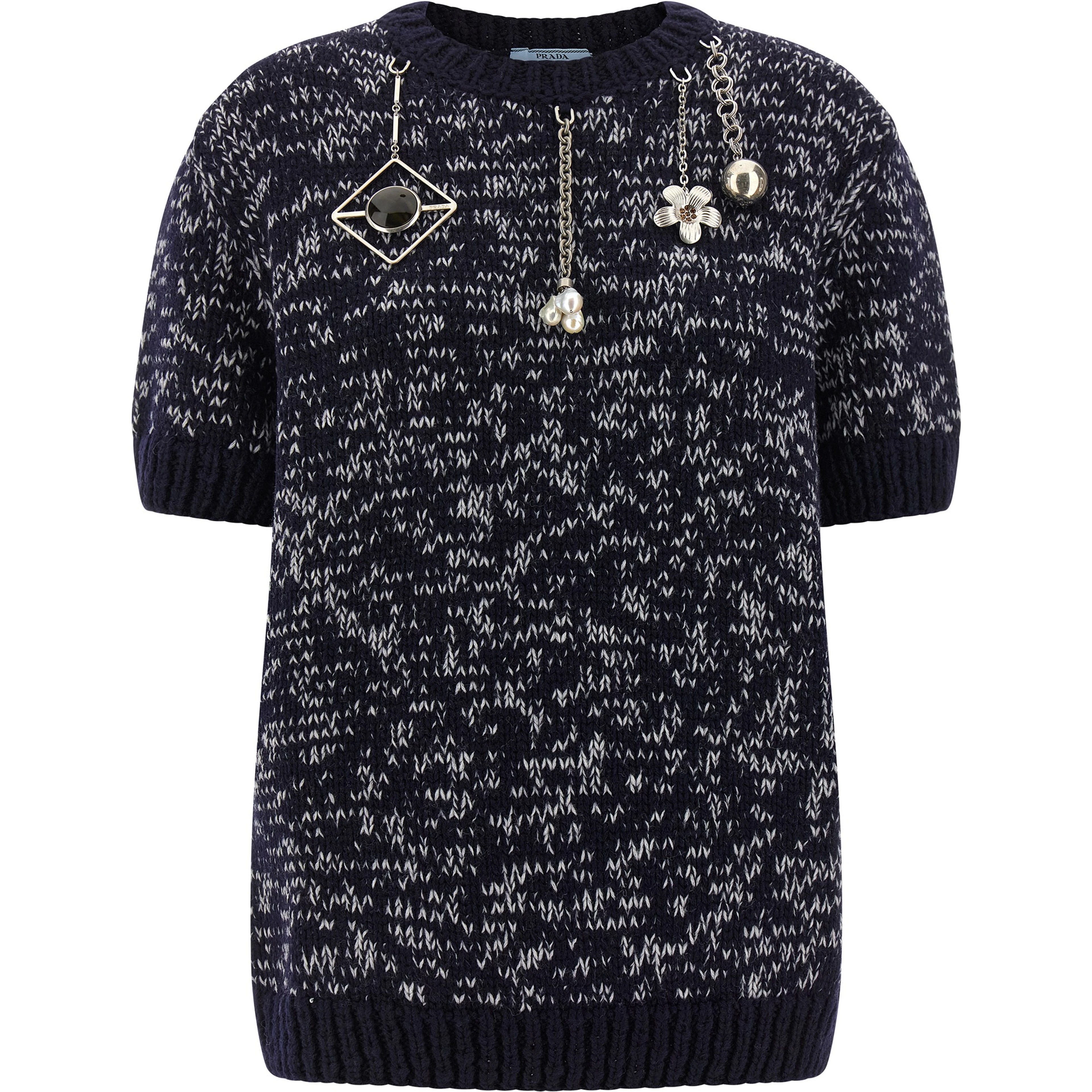 Multicolor Virgin Wool Cardigan