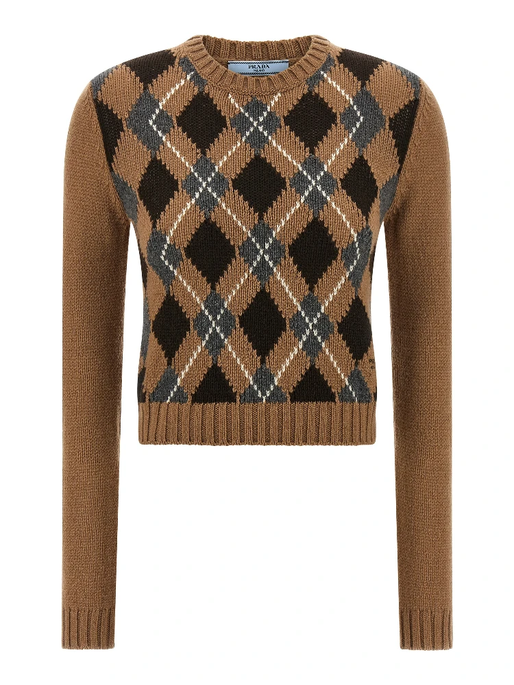 Brown Cashmere Cardigan