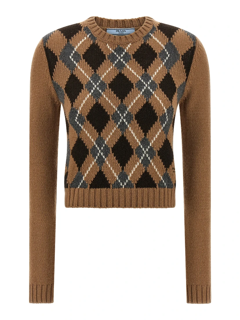 Brown Cashmere Cardigan