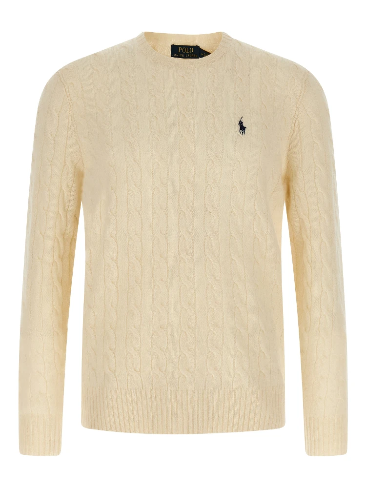 White Wool Cardigan