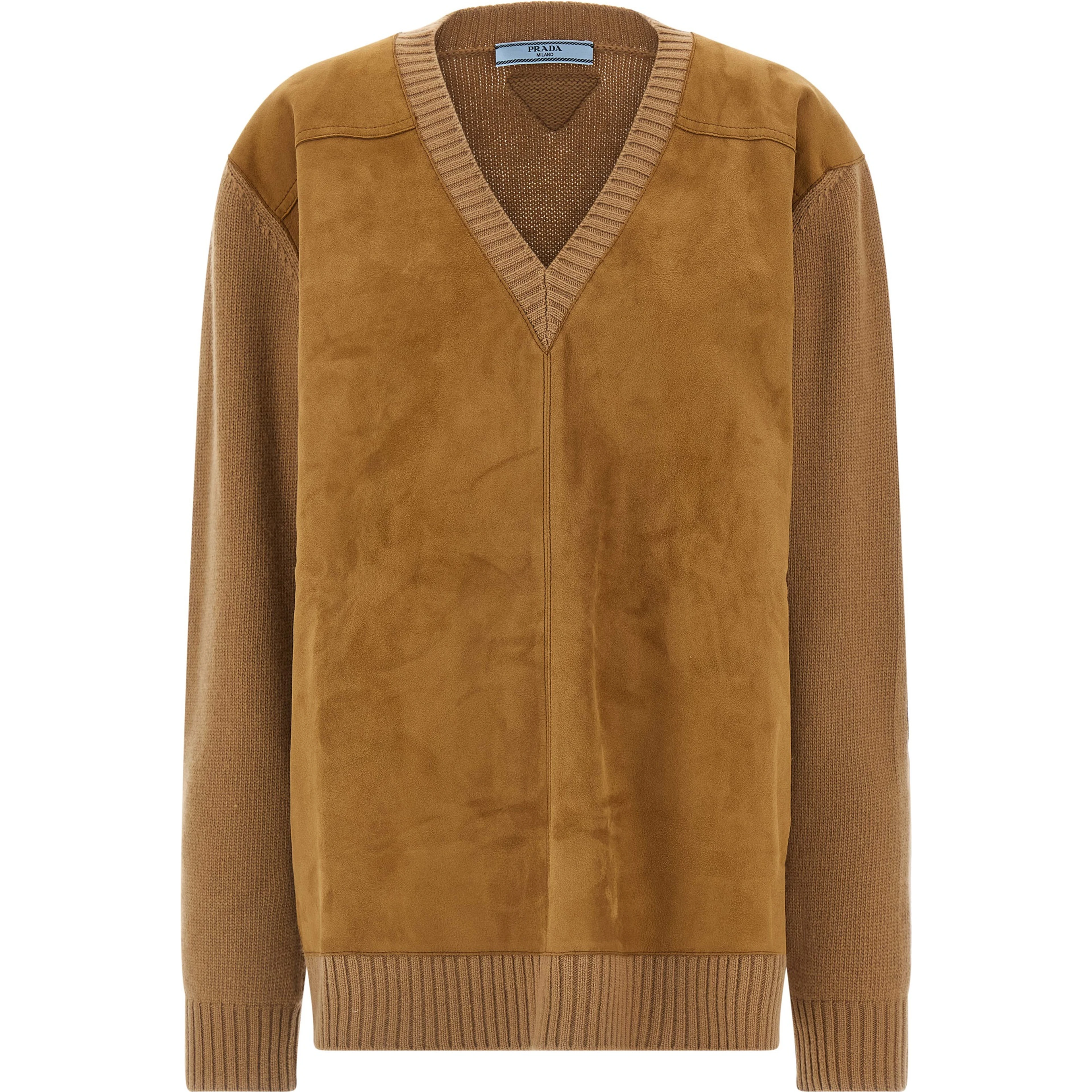 Brown Virgin Wool Cardigan