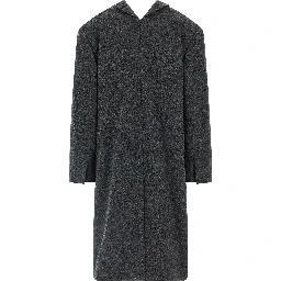 Gray Virgin Wool Coat