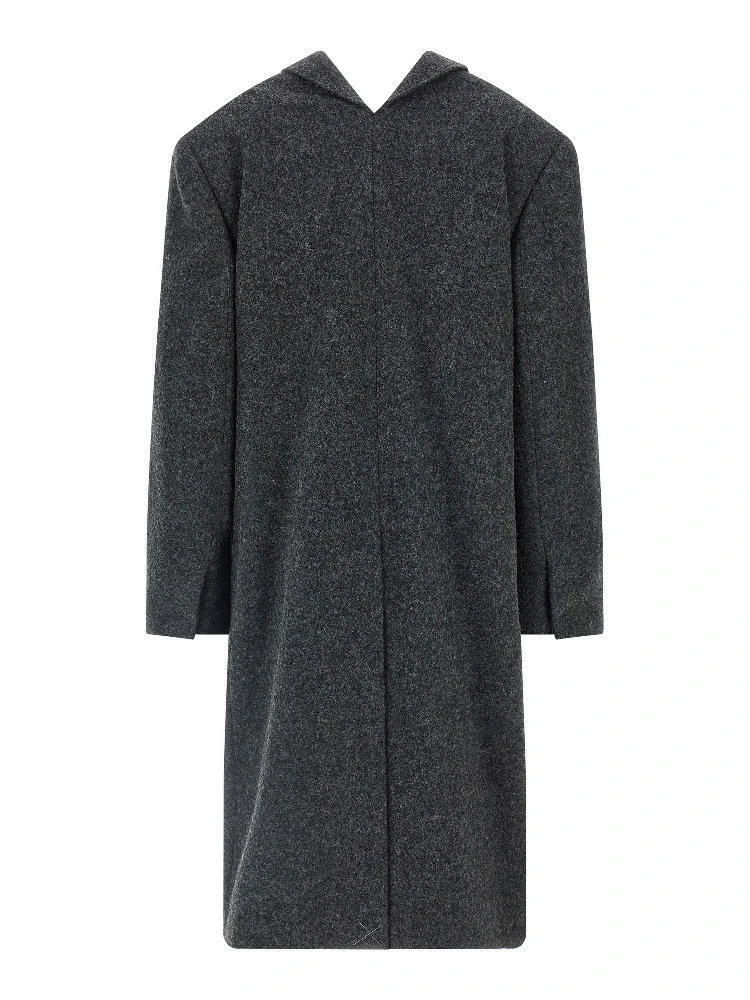 Gray Virgin Wool Coat alternative