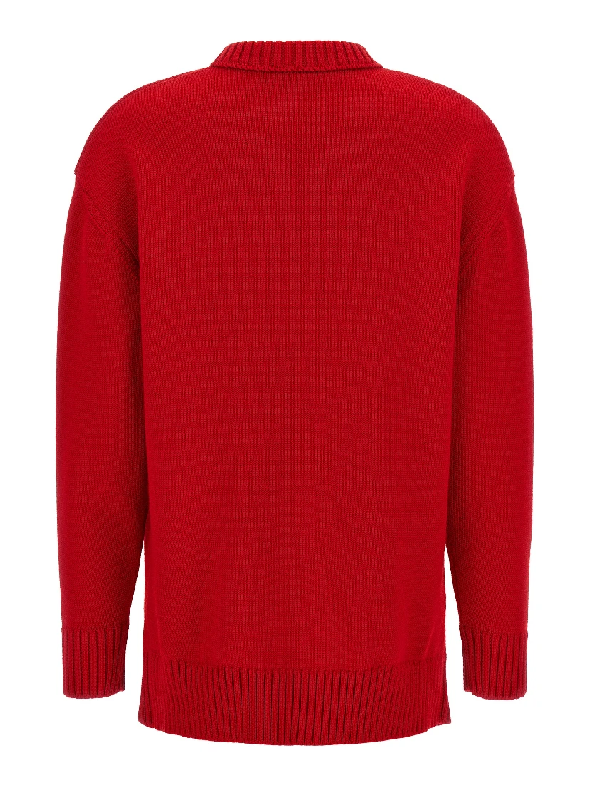 Multicolor Virgin Wool Cardigan