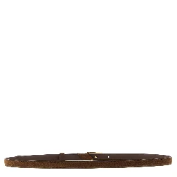 Brown Calfskin Regular Belt