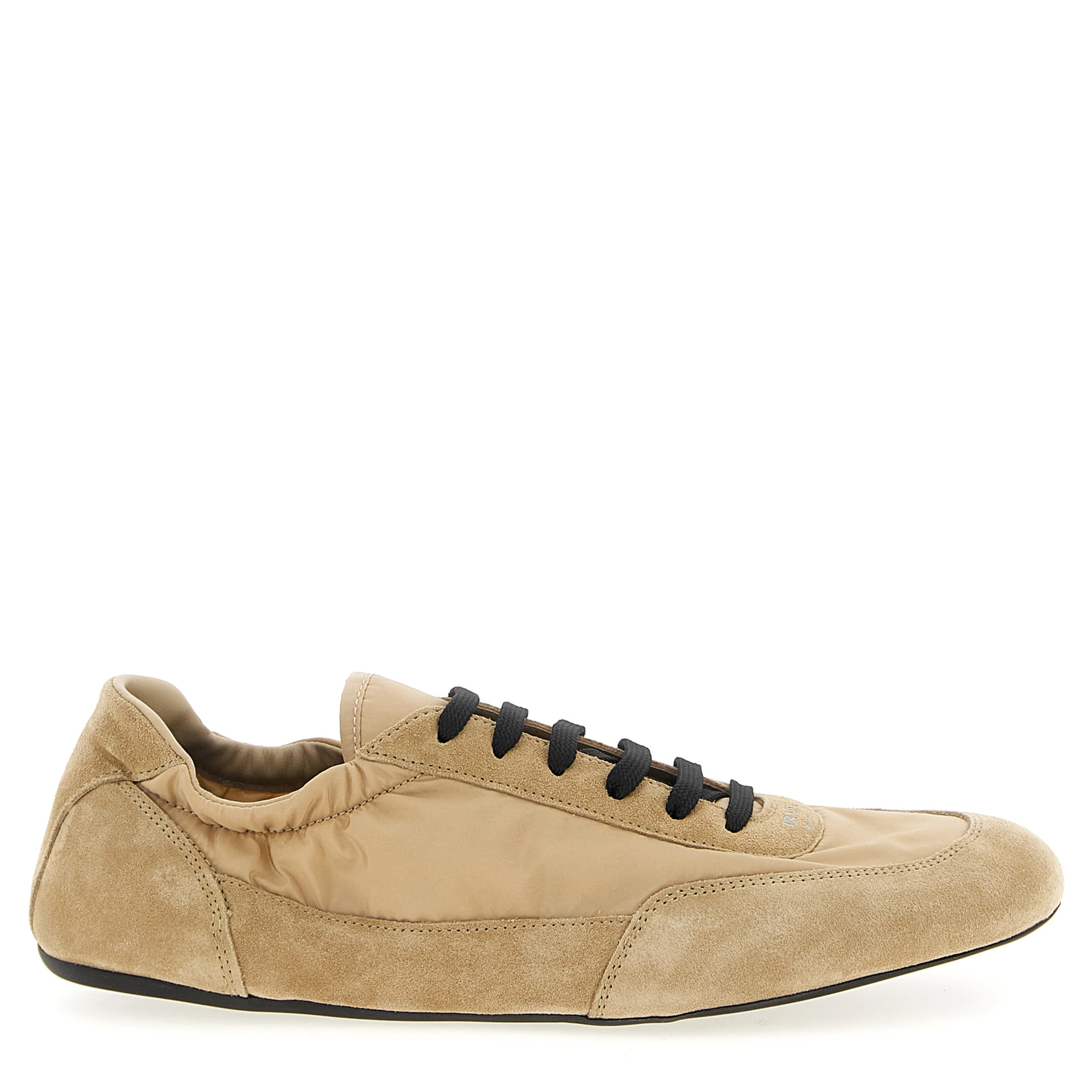 Beige Polyamide Athletic Sneakers