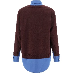 Multicolor Virgin Wool Blouse
