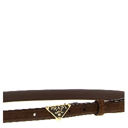 Brown Calfskin Regular Belt