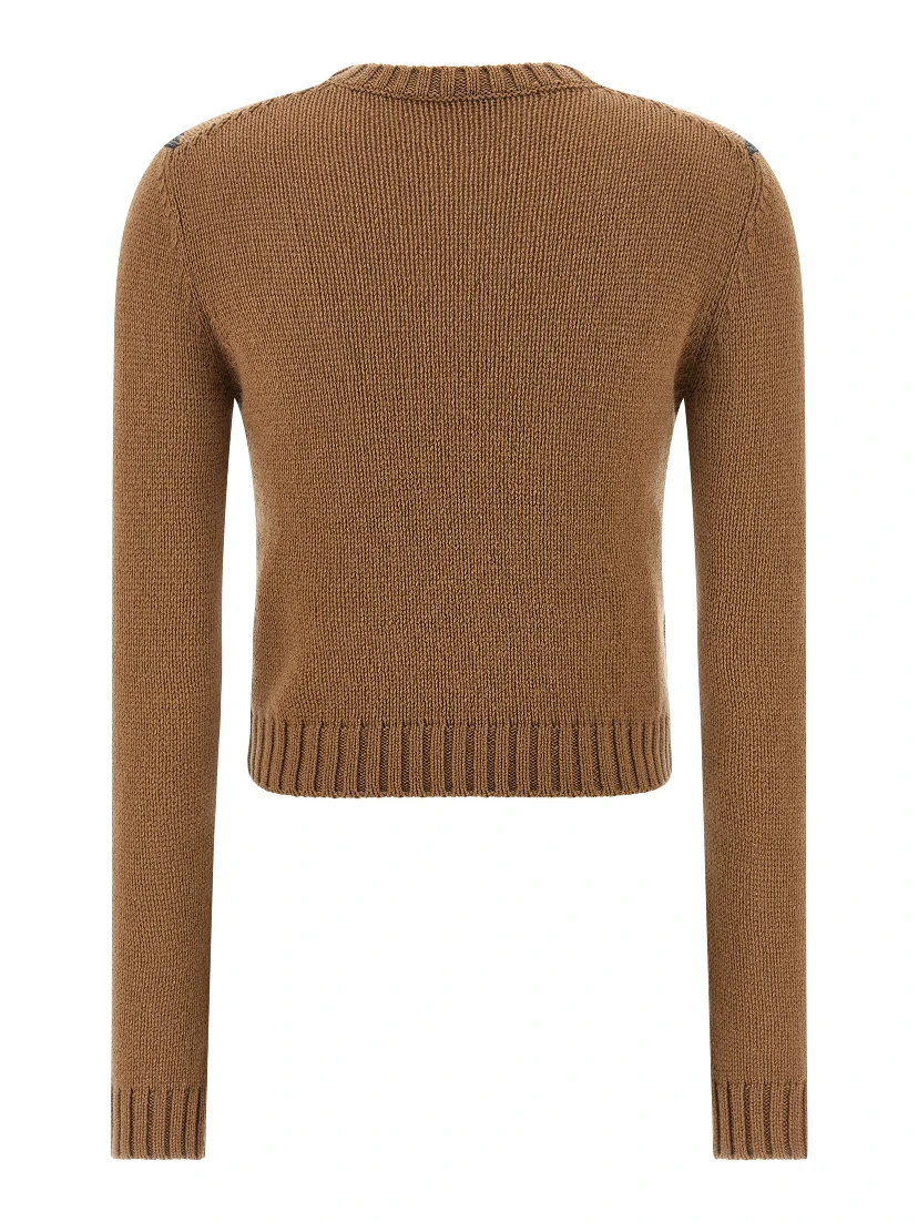 Brown Cashmere Cardigan