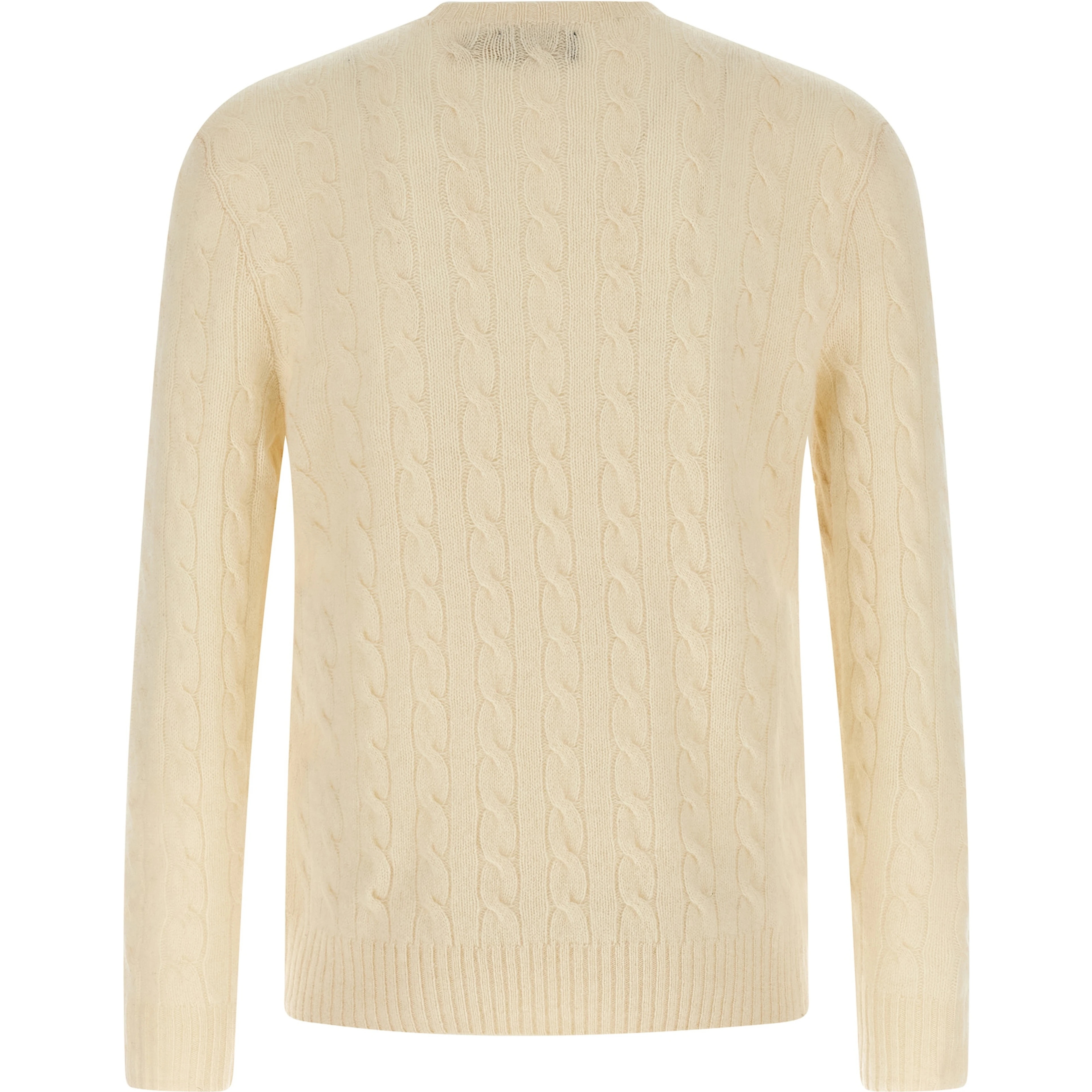 White Wool Cardigan
