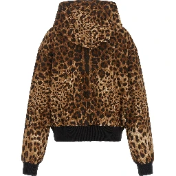 Brown Cotton Hoodie