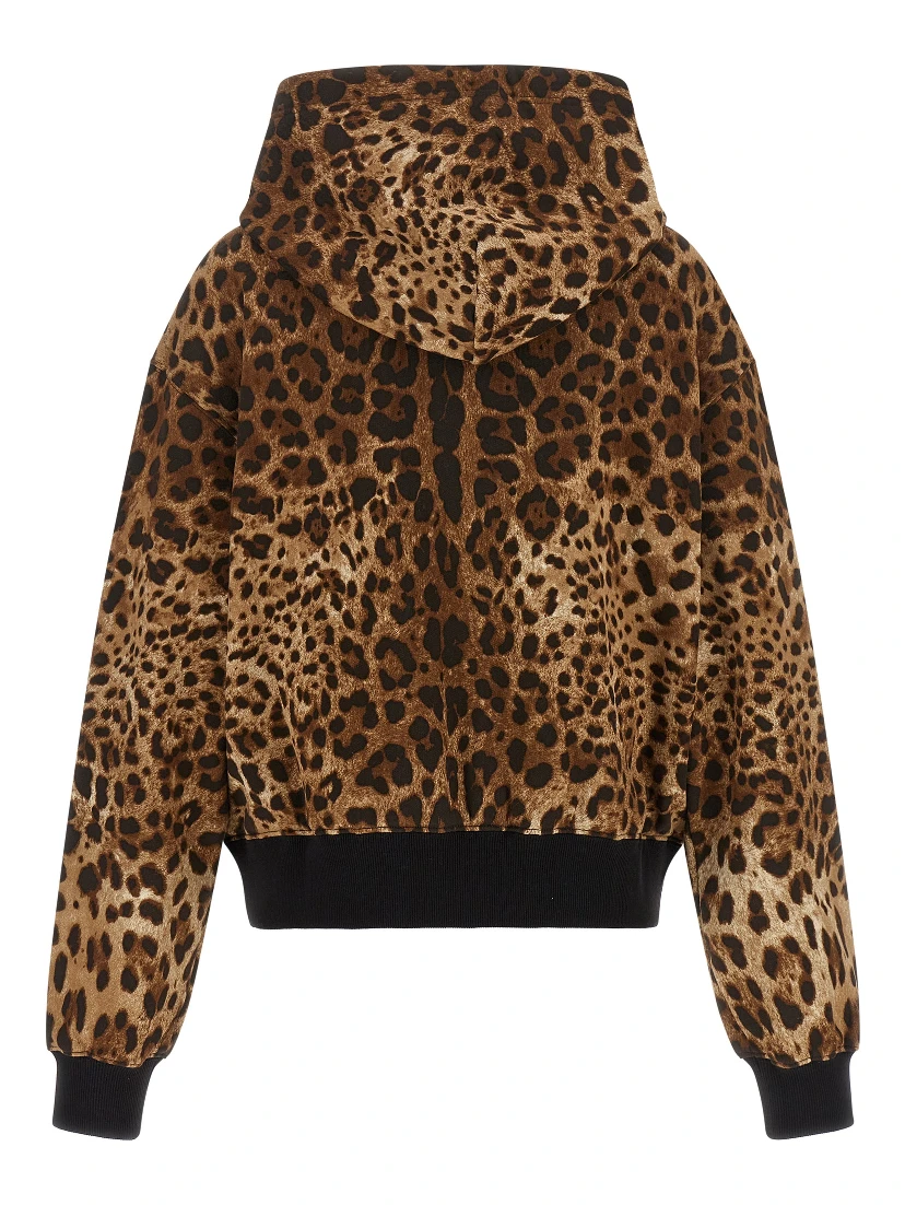 Brown Cotton Hoodie