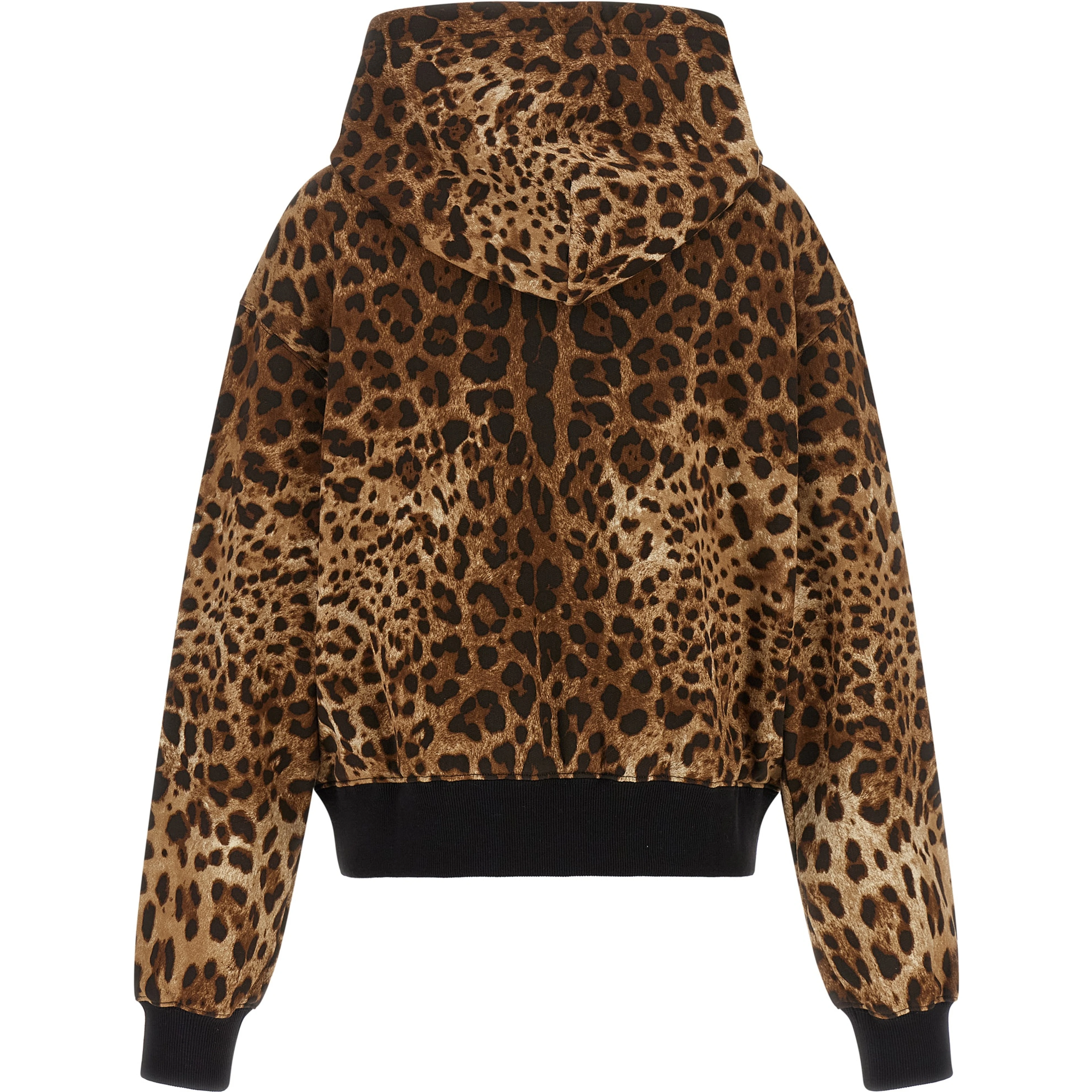 Brown Cotton Hoodie