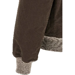 Brown Cotton Bomber