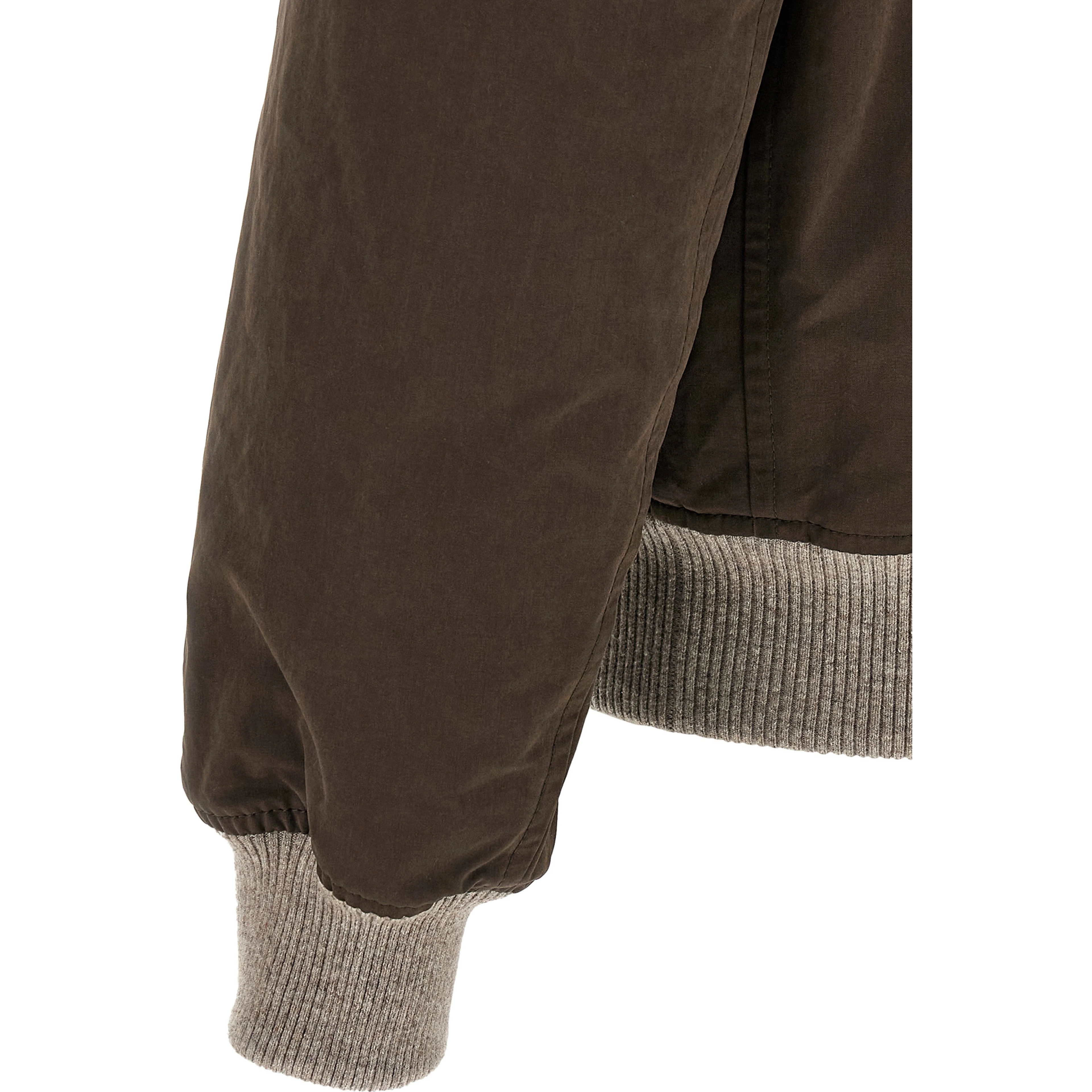 Brown Cotton Bomber