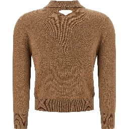 Beige Cashmere Polo Shirt