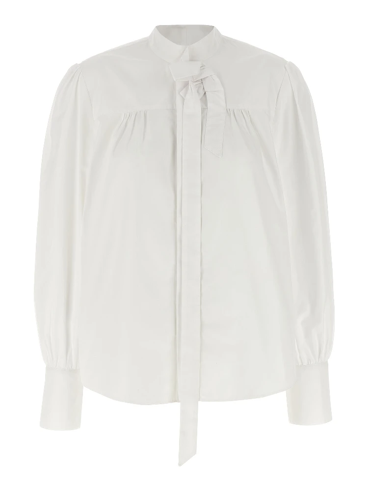 White Cotton Blouse