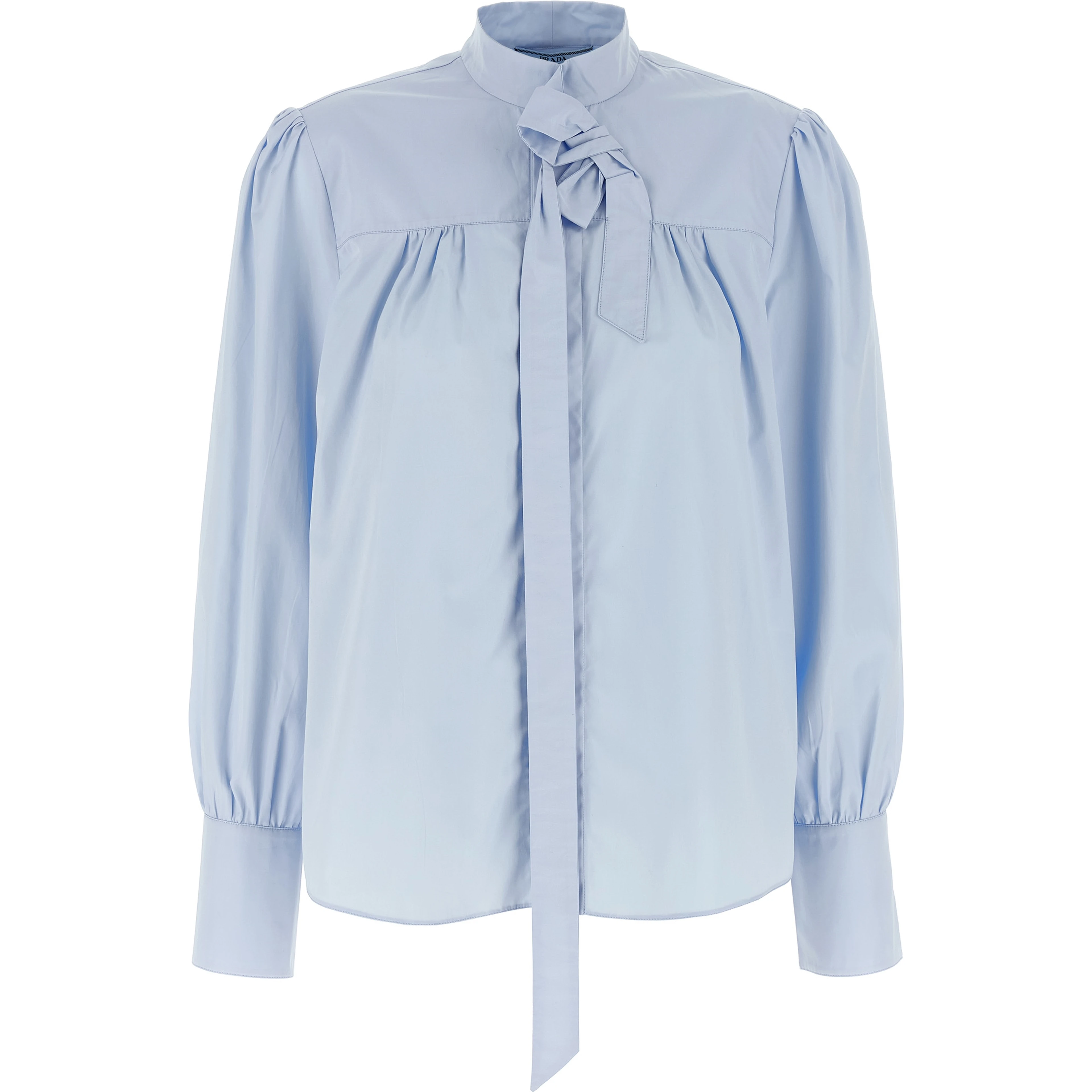 Blue Cotton Blouse