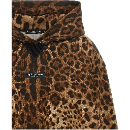 Brown Cotton Hoodie