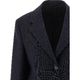 Blue Virgin Wool Blazer