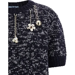 Multicolor Virgin Wool Cardigan