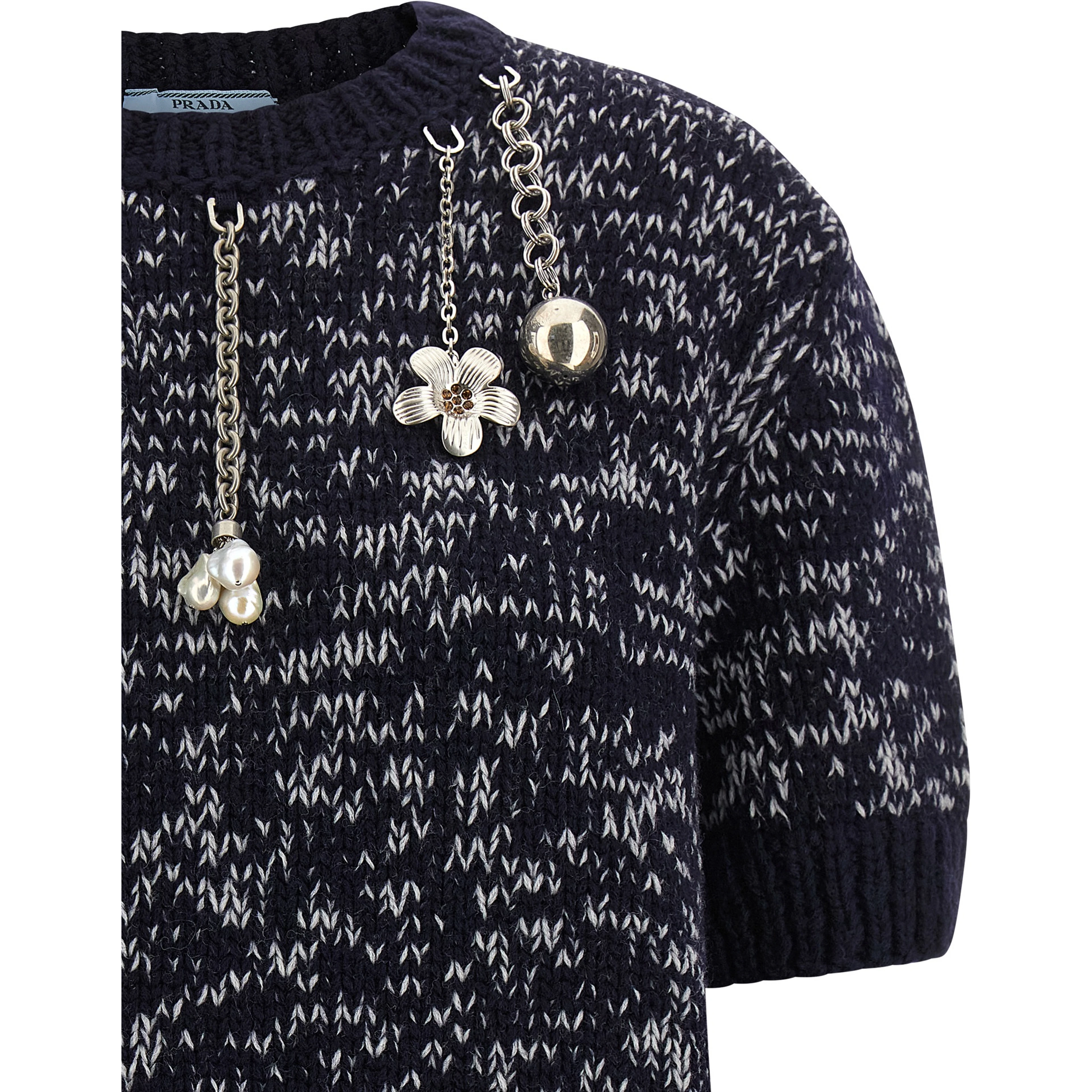 Multicolor Virgin Wool Cardigan