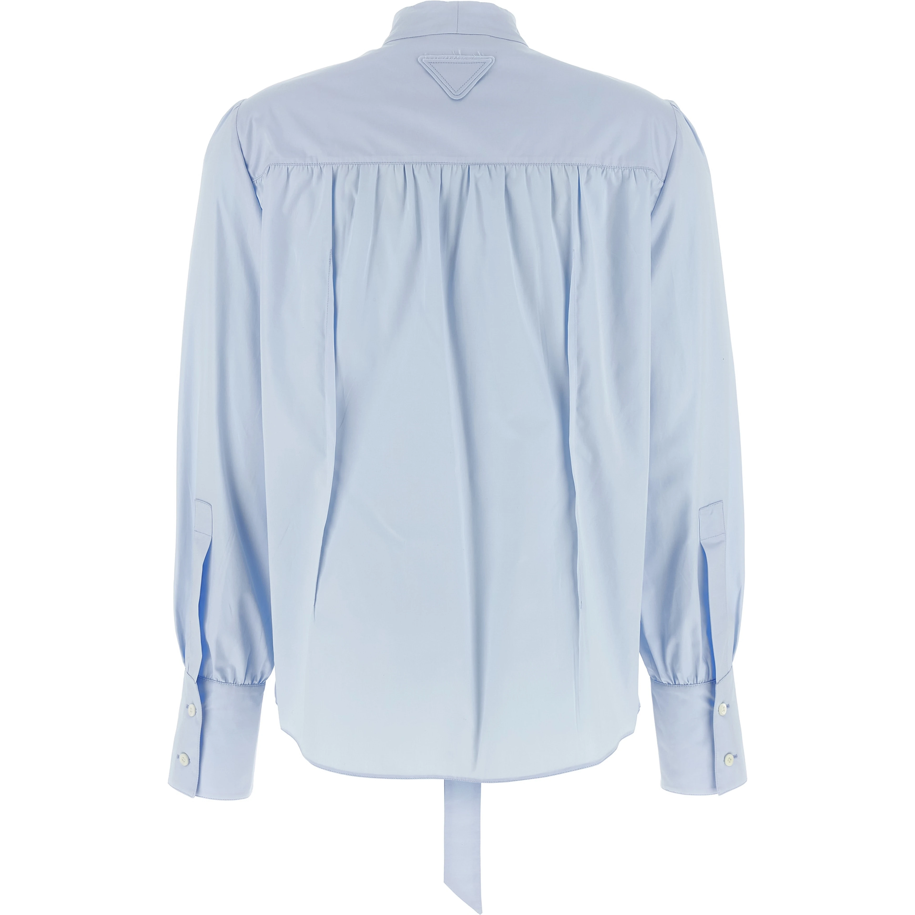 Blue Cotton Blouse