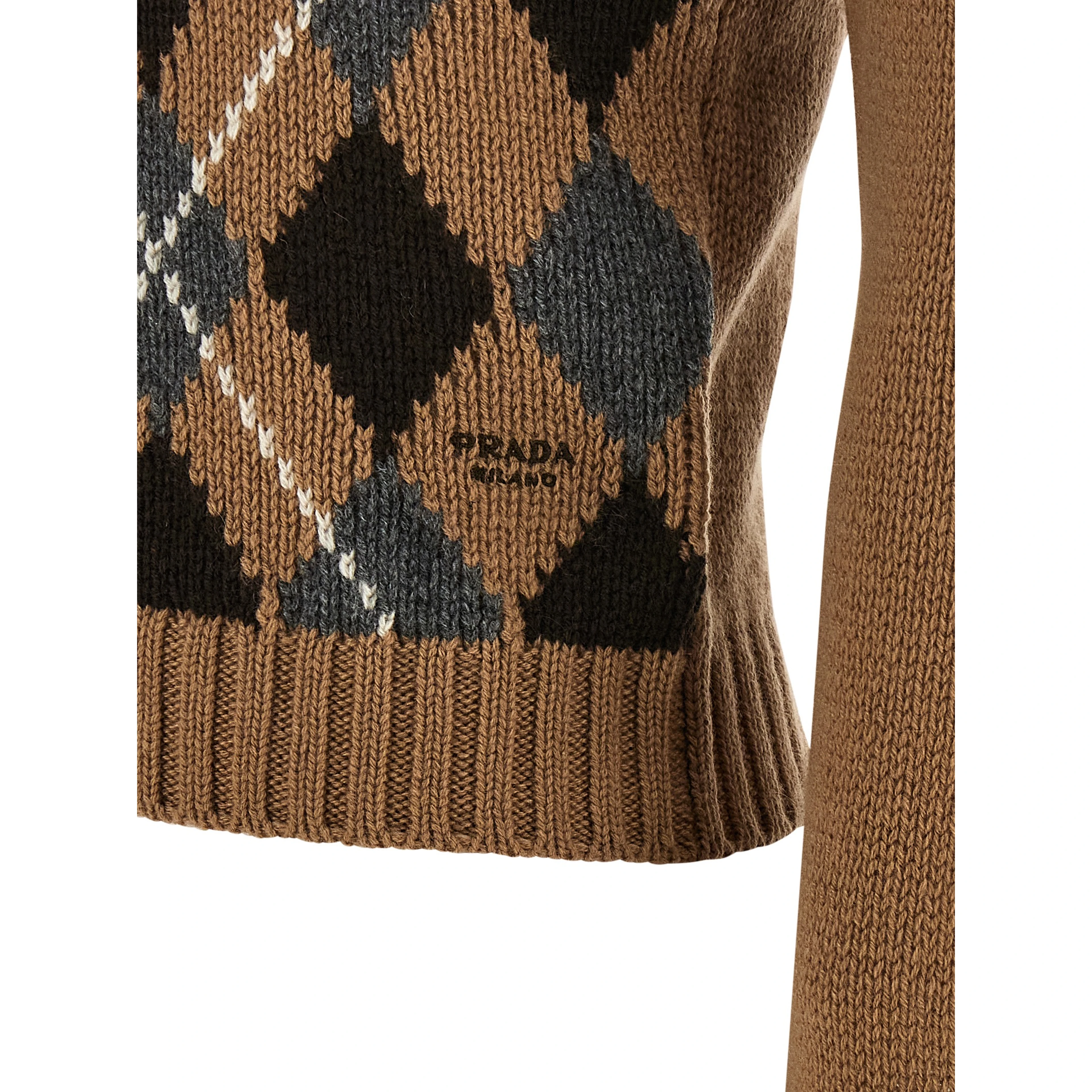 Brown Cashmere Cardigan