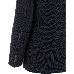 Blue Virgin Wool Blazer