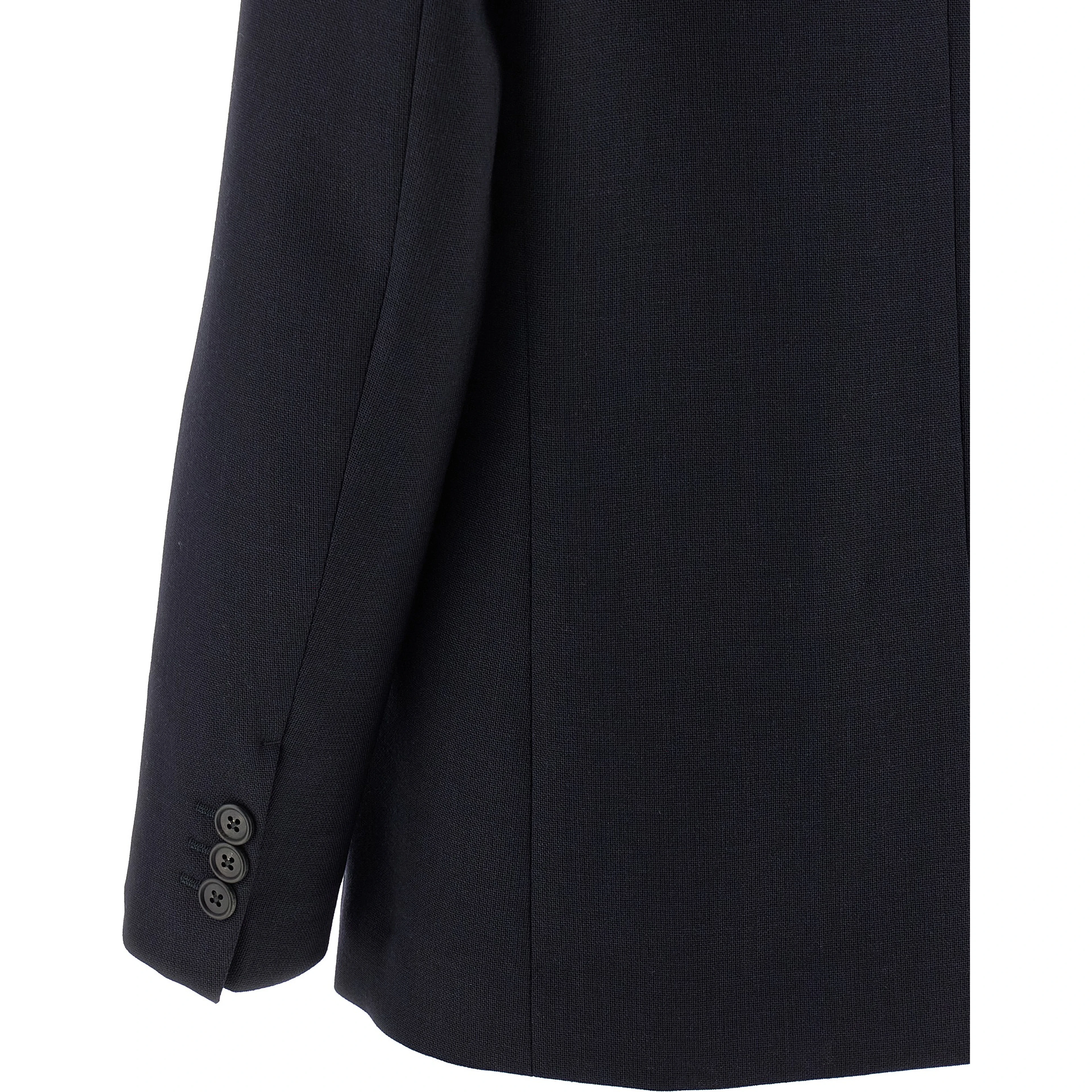 Blue Virgin Wool Blazer