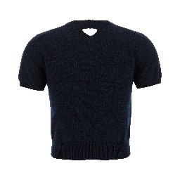 Blue Cashmere Cardigan