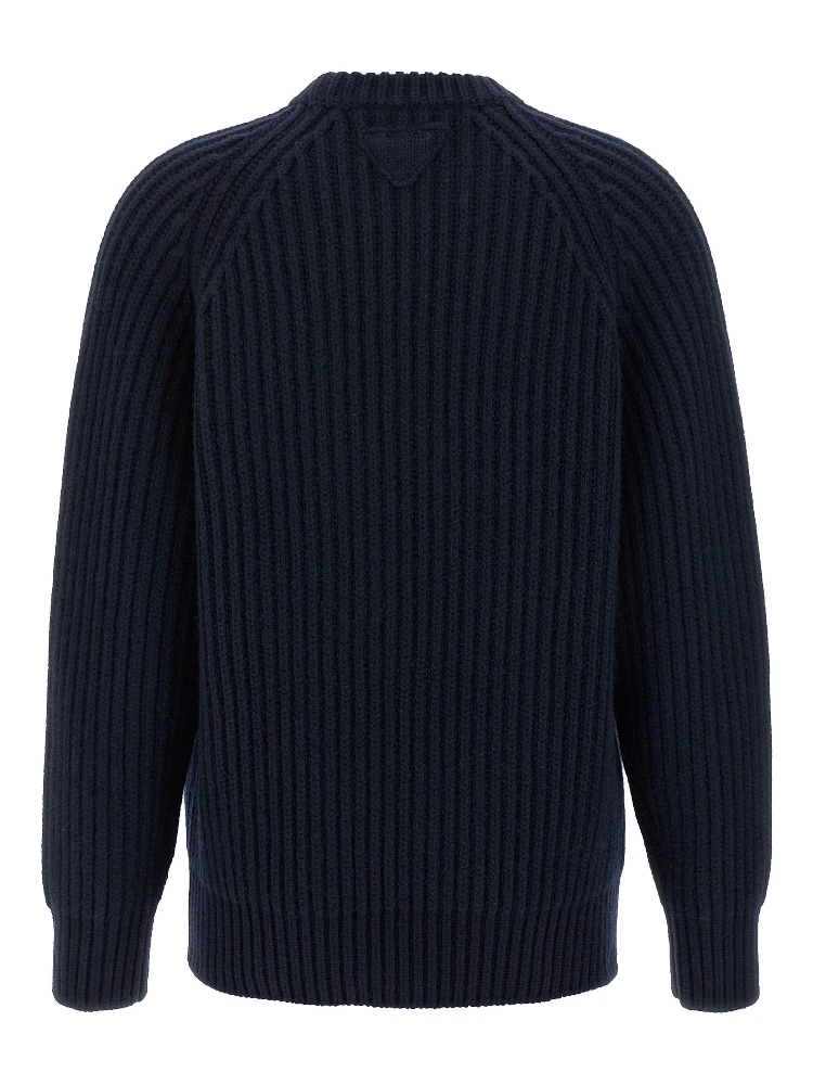 Blue Virgin Wool Cardigan alternative