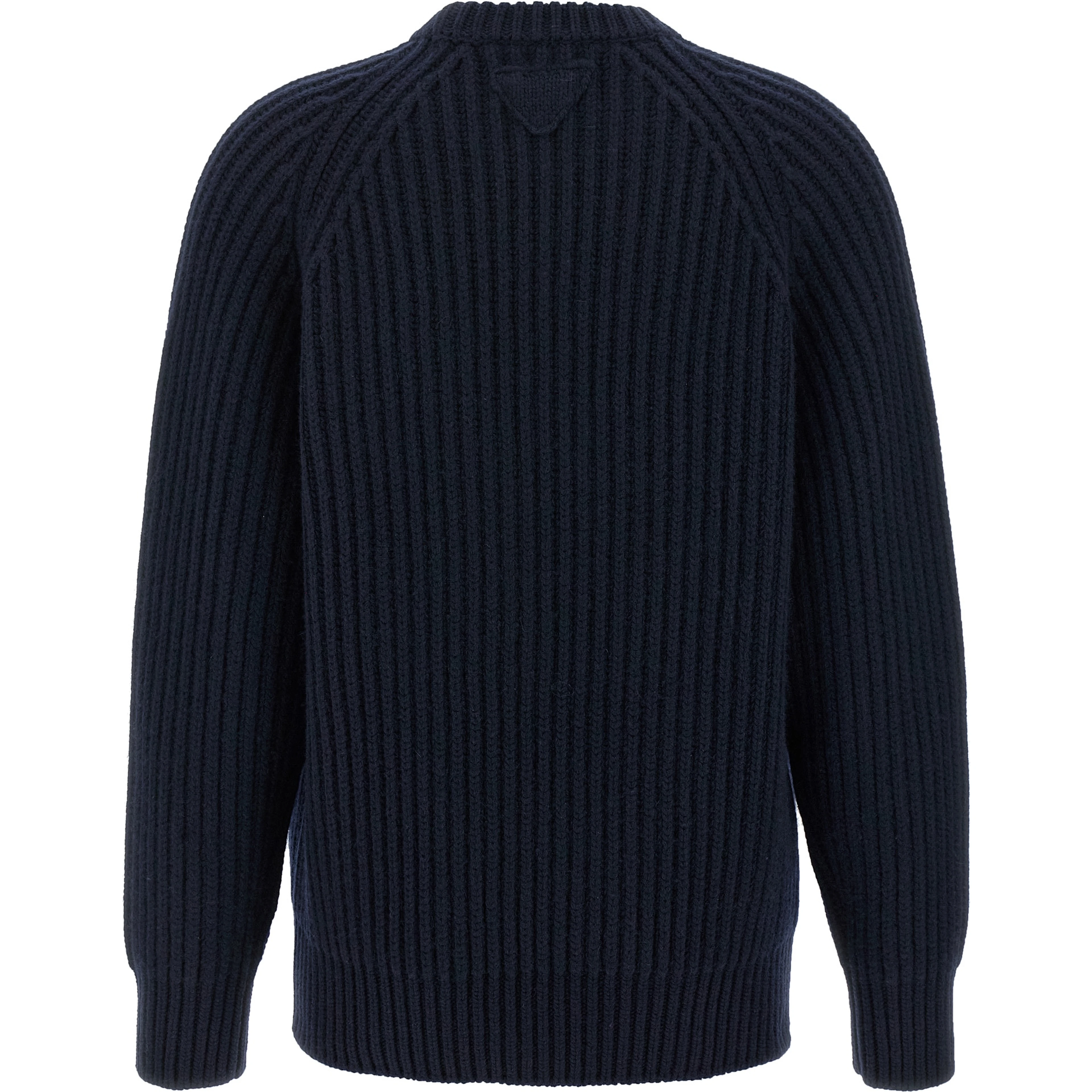 Blue Virgin Wool Cardigan