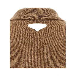 Beige Cashmere Polo Shirt