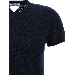 Blue Cashmere Cardigan
