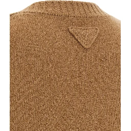 Brown Virgin Wool Cardigan