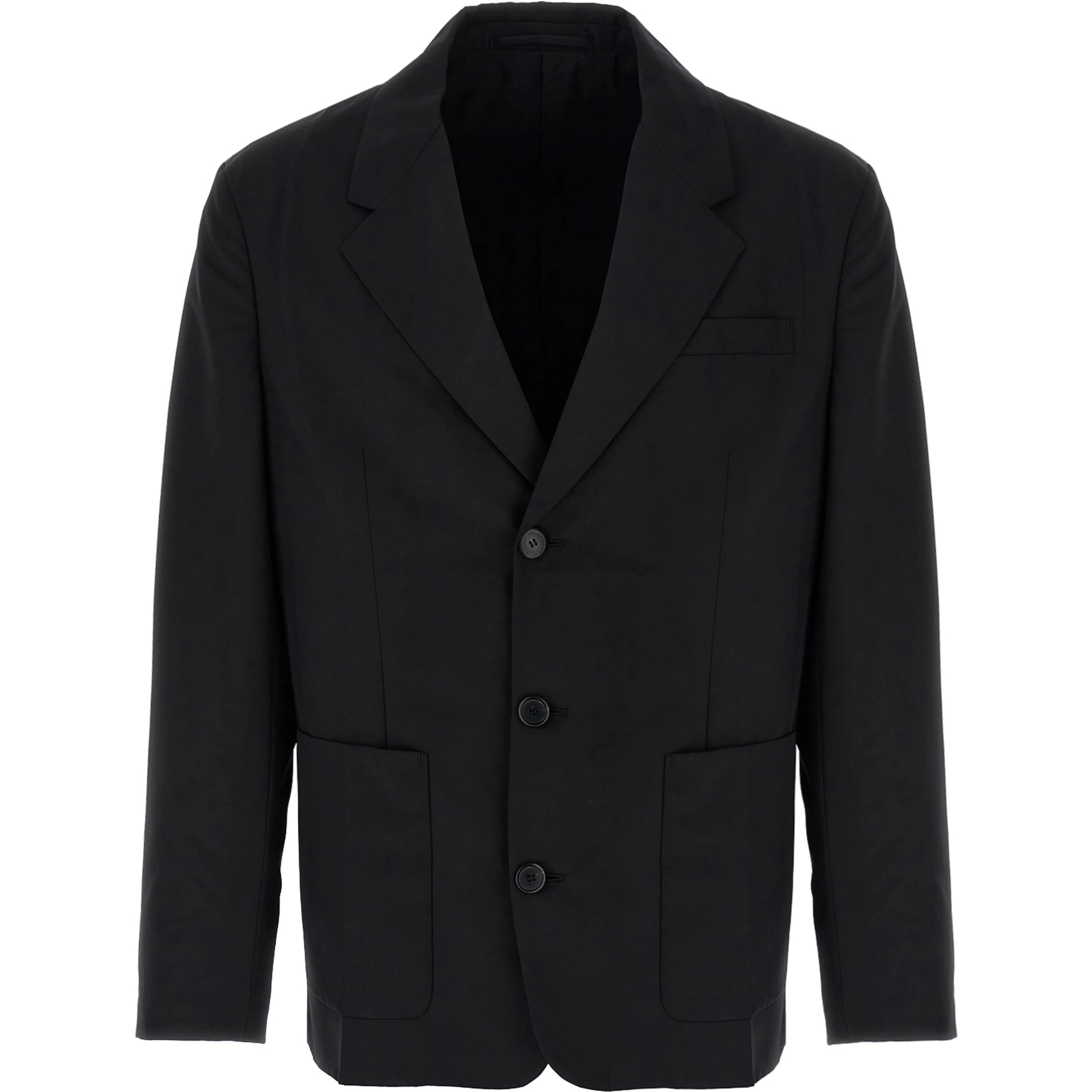 Black Virgin Wool Blazer