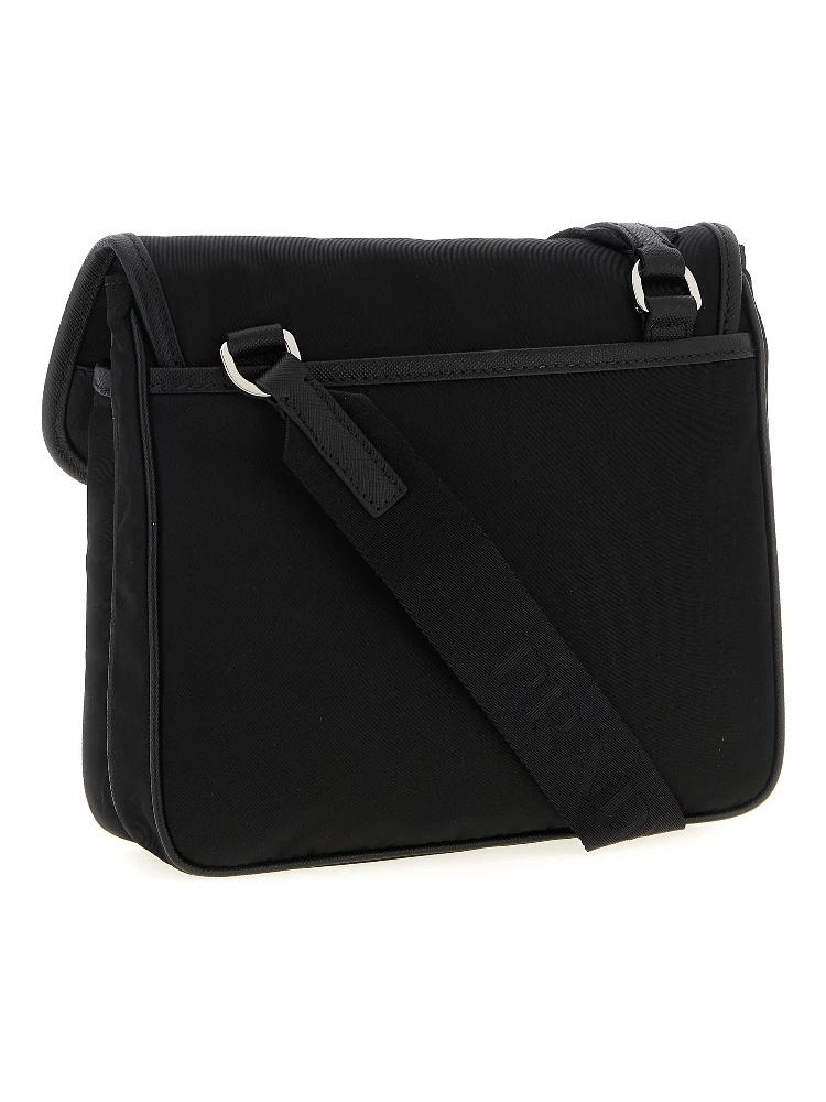 Black Recycled Polyamide Crossbody Bag alternative