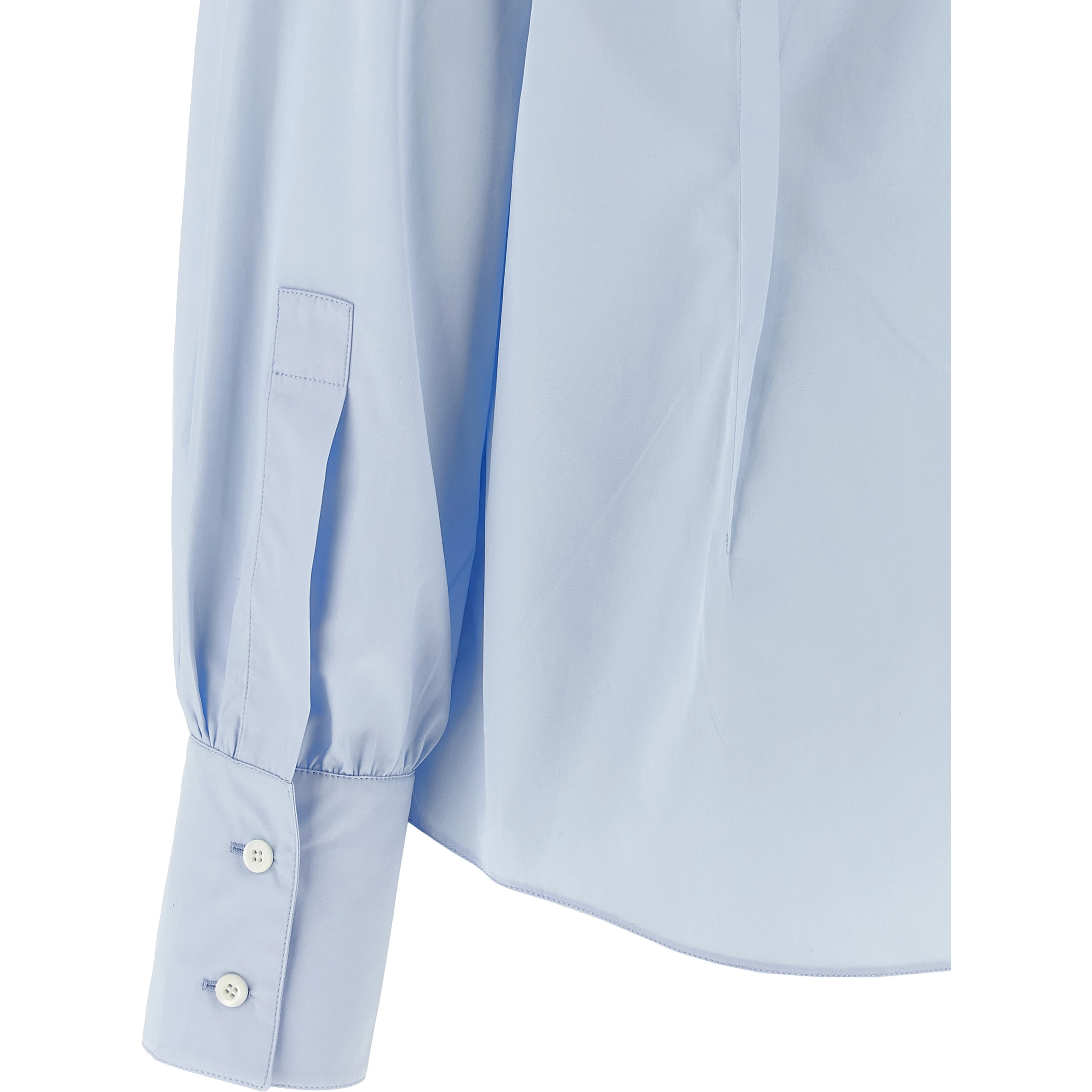 Blue Cotton Blouse